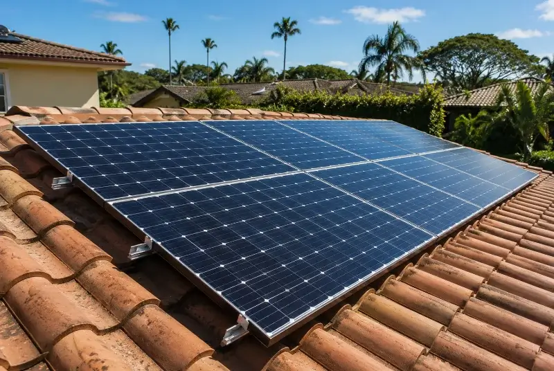 Installation de panneaux solaires à Lambesc